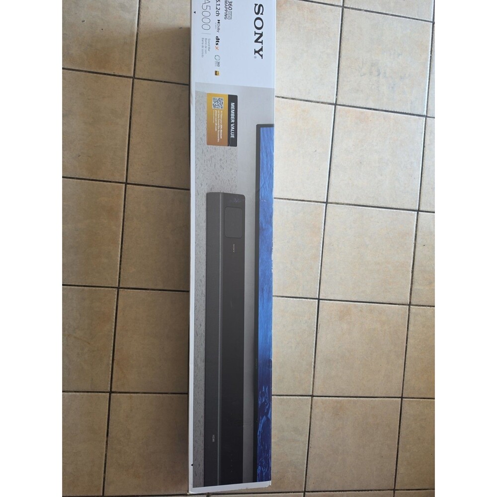 new Sony HT-A5000 Sony A5000 5.1.2ch Dolby Atmos Sound Bar 2yr CPS warranty inc.